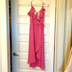 Beautiful pink long dress